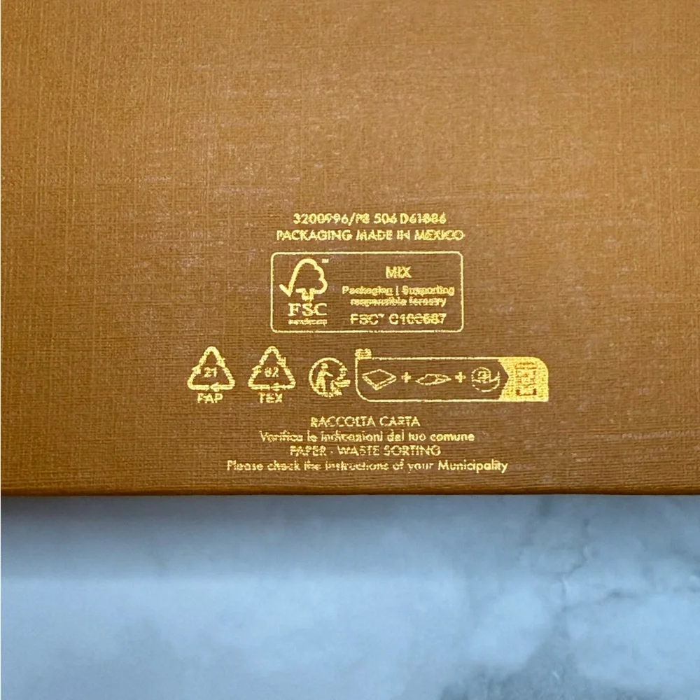 Authentic Louis Vuitton Drawer Box with Ribbon & Tissue
